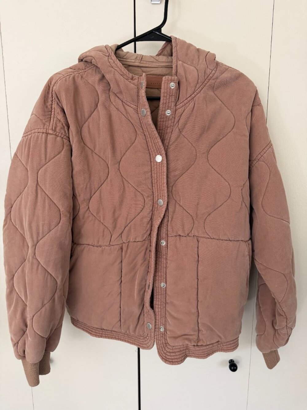 BlankNYC Quilted Hooded Jacket